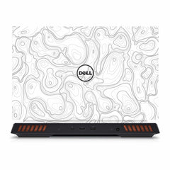 Colourful Topography White Dell G15 5520 Laptop Skin