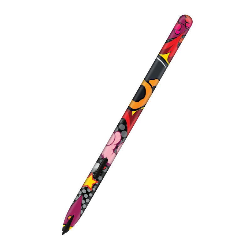 Boom Red Abstract S-Pen Wrap