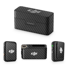 Black Carbon DJI Mic Skin - WrapCart