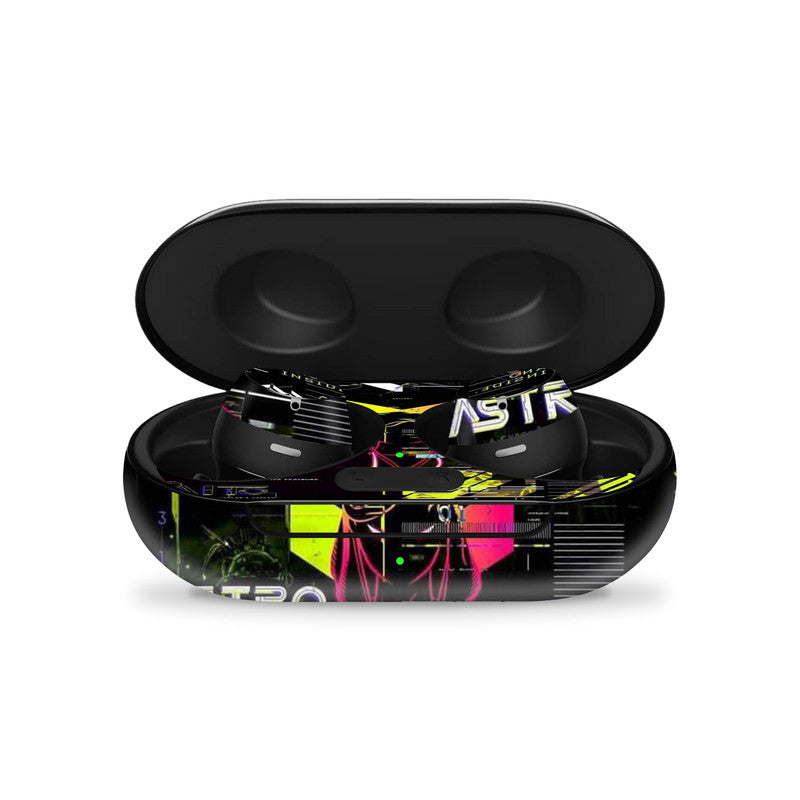 Blue Abstract Samsung Galaxy Buds TWS Skin