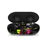 Blue Abstract Samsung Galaxy Buds TWS Skin