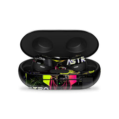 Blue Abstract Samsung Galaxy Buds TWS Skin