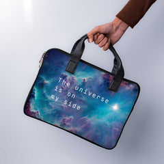 Universe Is On My Side Laptop Sleeve With Handle - WrapCart