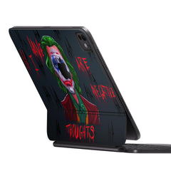 Joker Thoughts Apple iPad Magic Keyboard Skin