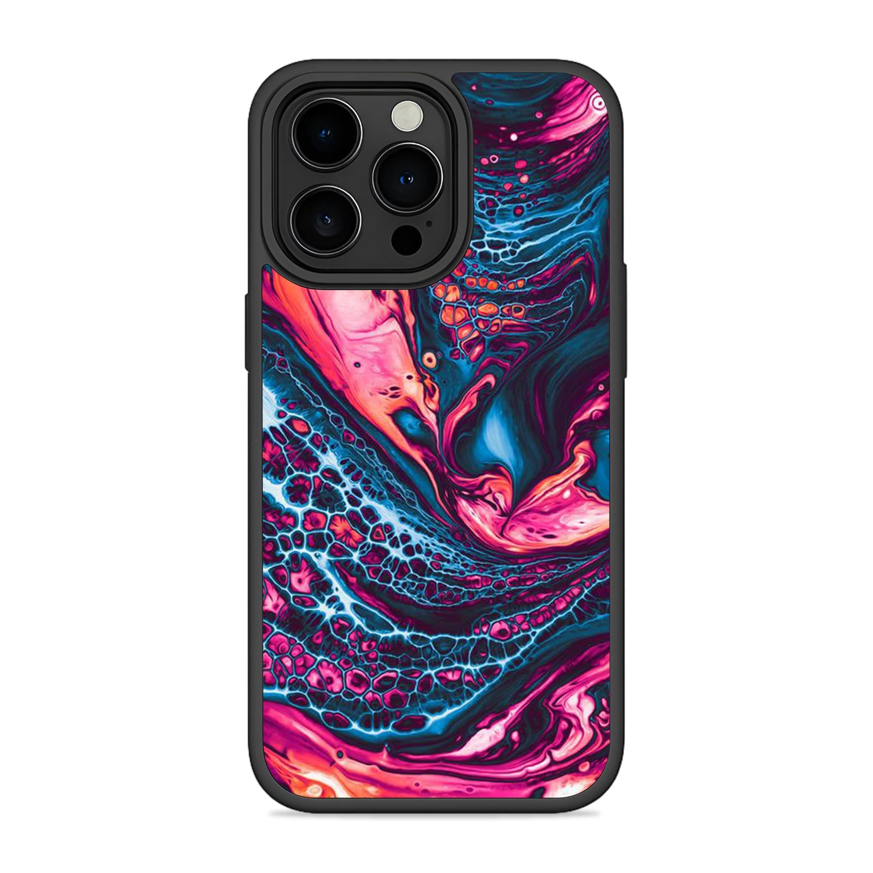 Liquid Glossy Mobile Bumper Cover For iPhone 15