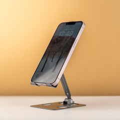 Aluminum Mobile Stand Compatible For Smartphones- Super fold