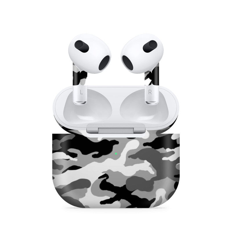 Airpods 4 Grey Camo Skin