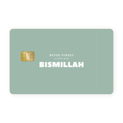 Start With Besmillah Card Skin