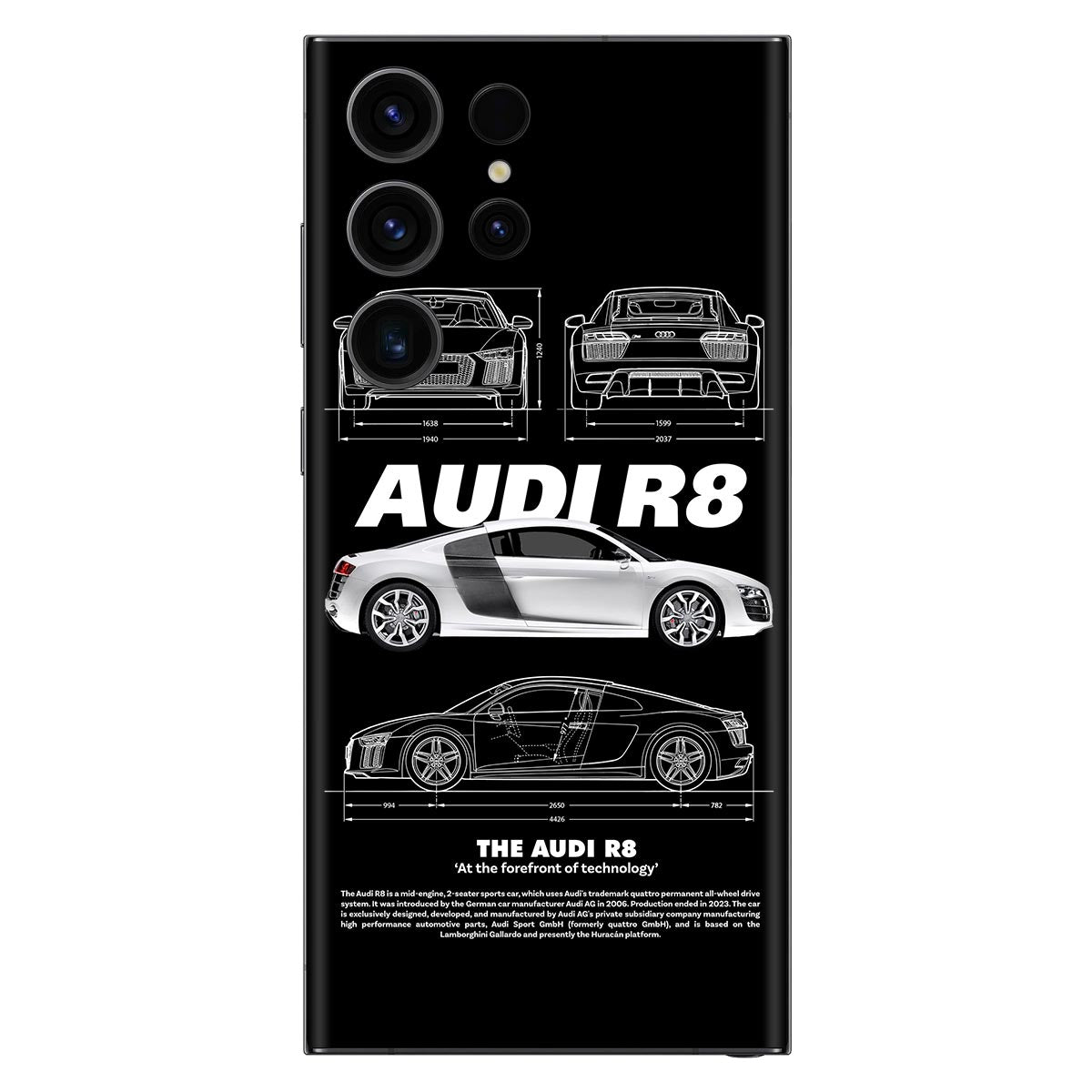 Race Car Design Mobile Skins & Laptop Wraps