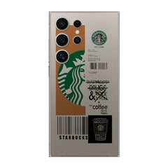 Coffee Transparent Mobile Skin