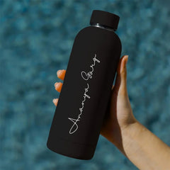 Soft Silicone Insulated Stainless Steel Vacuum Bottle
