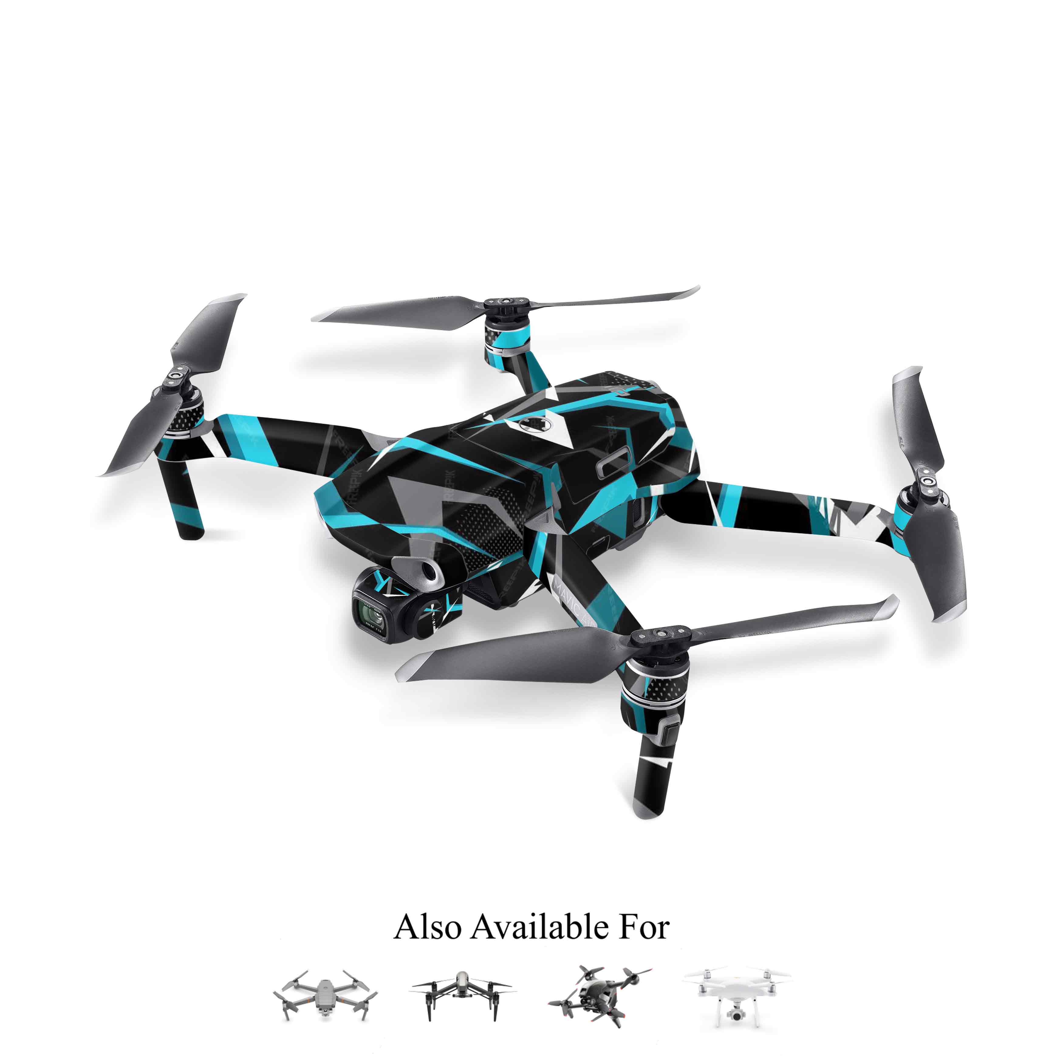 Fluid Geometry Drone Skin