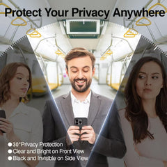 iPhone Tempered Glass , Screen Protector Guard with Easy Fix Auto Dust-Elimination Tool