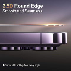 iPhone Tempered Glass , Screen Protector Guard with Easy Fix Auto Dust-Elimination Tool