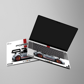 Car Design Full Body Laptop Skins