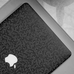 Black Honeycomb Texture MacBook Skins