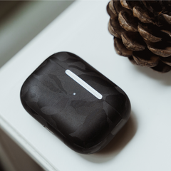 Black Camo Shape shift Airpod skin
