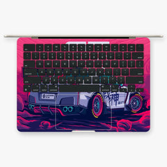 The GTR 3D Laptop Skins