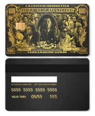 Wolf Of Wall Street Metal Card