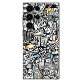 Blue Abstract Mobile Skin India