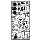 Abstract 3D Mobile Skins & Wraps India