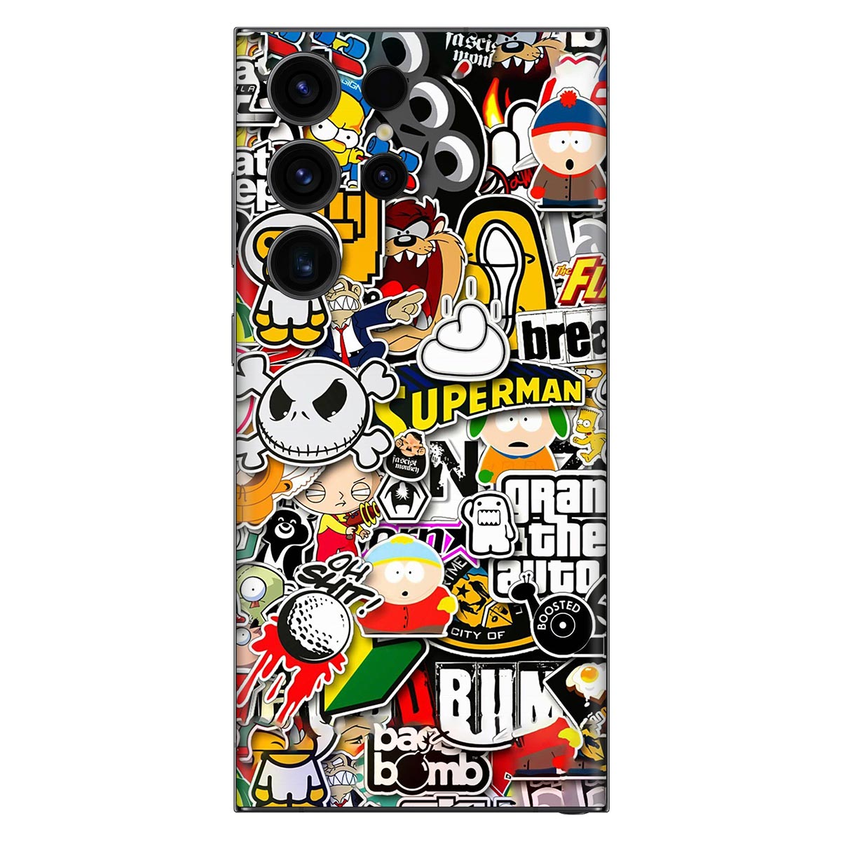 Abstract 3D Mobile Skins & Wraps India