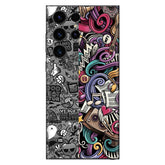 Blue Abstract Mobile Skin India