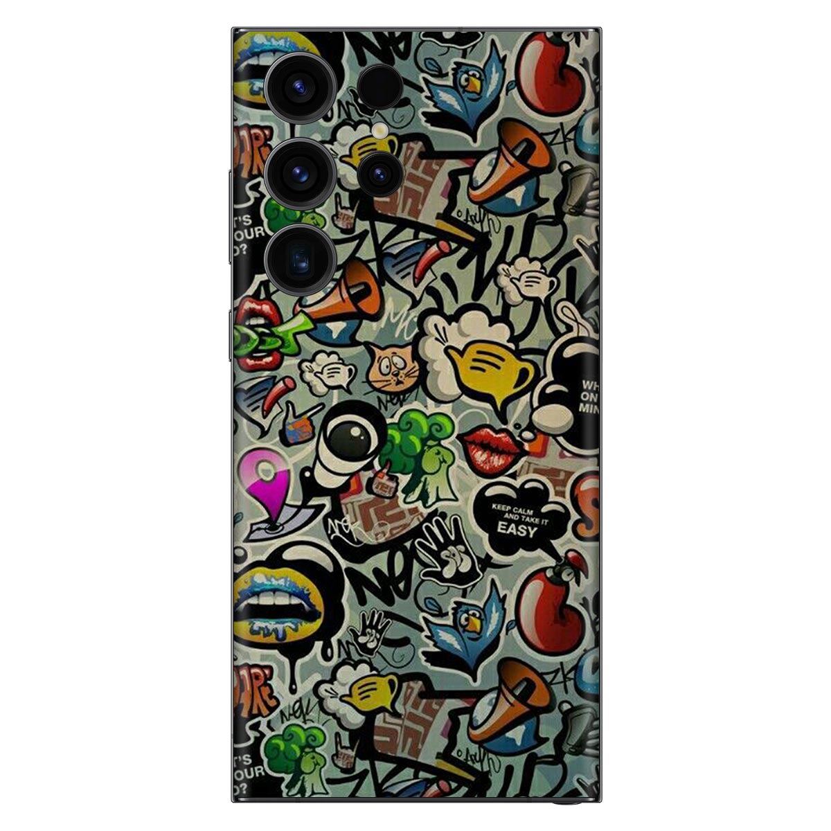 Abstract 3D Mobile Skins & Wraps India