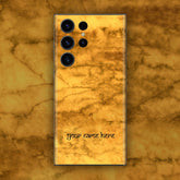 Yellow Waterpaint - Custom Name Mobile Skins | WrapCart Mobile Skins