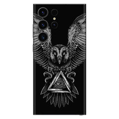 Illuminati Black Owl Mobile Skin