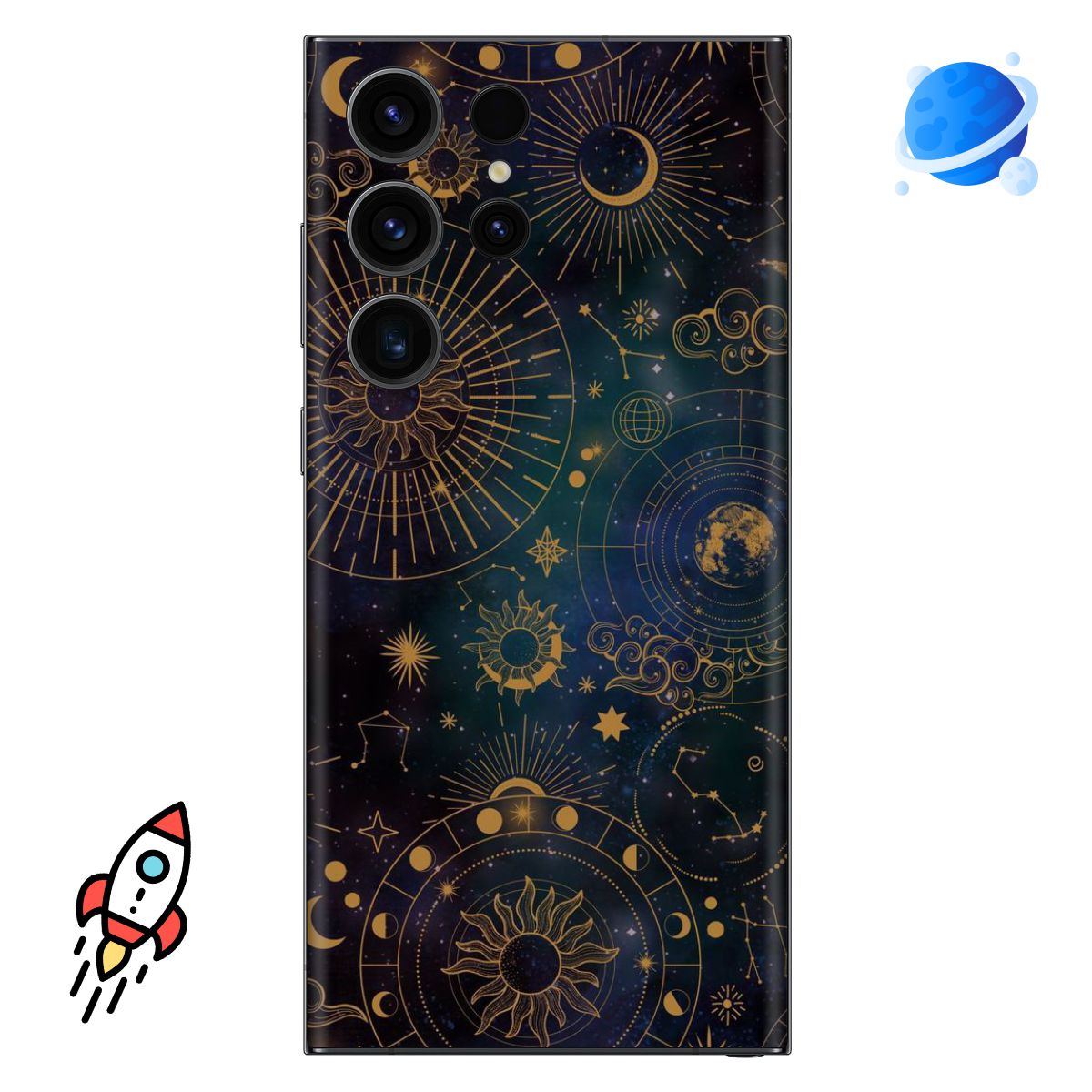 Cosmic Shield Mobile Skin