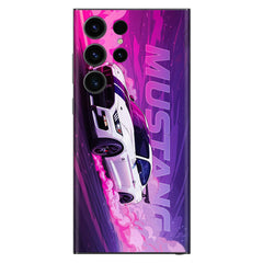 Purple Racer Mustang Mobile Skin