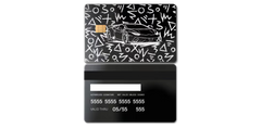 Lambo Metal Card