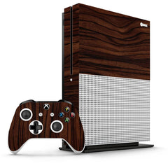 Mohogany Wood Xbox Skin
