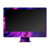 Aesthetic Purple Apple iMac Skin