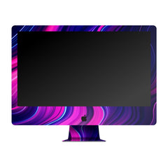 Aesthetic Purple Apple iMac Skin