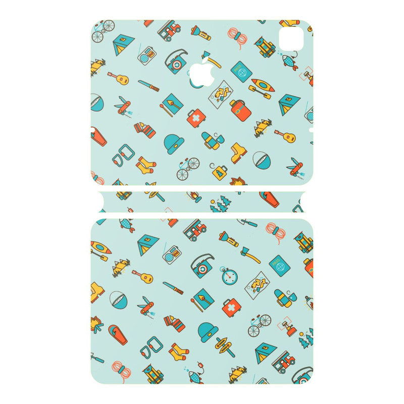 iPad Apple iPad Magic Keyboard Trekking Icons 1 Skin