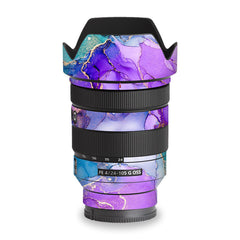 Violet Galaxy Lens Skin
