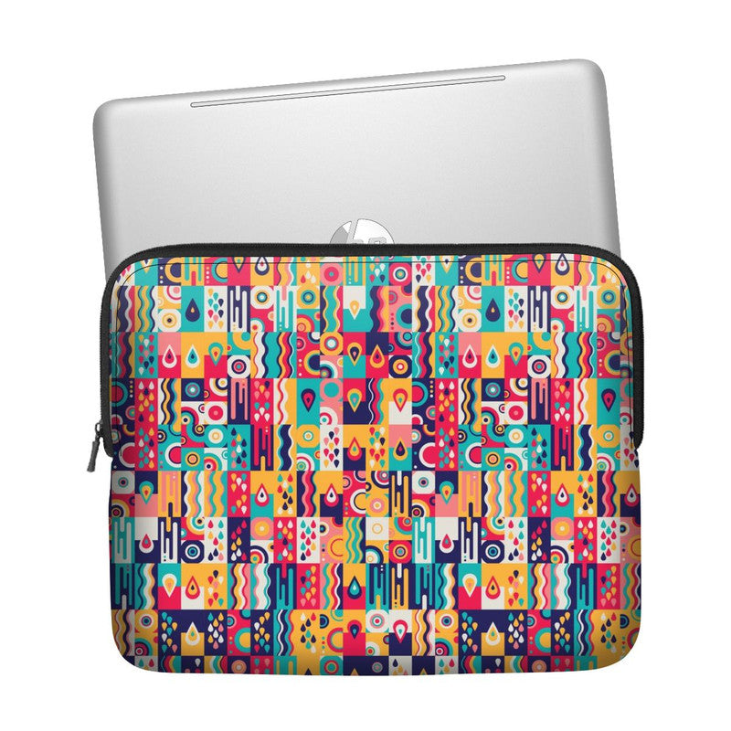 Patterns & Drops Laptop Sleeve