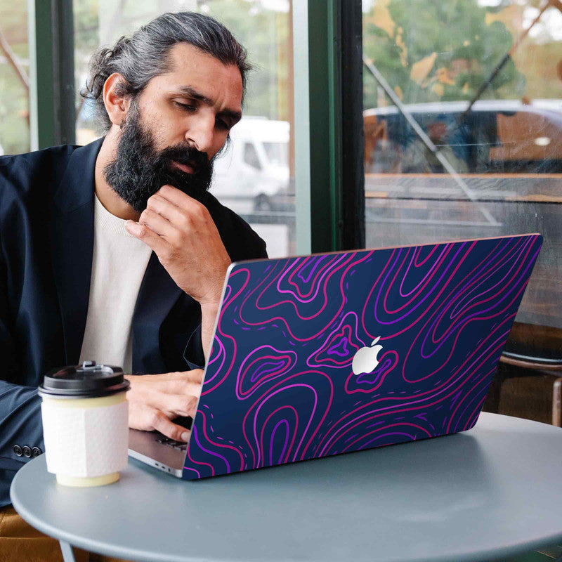wavy-neon-purple-laptop-skin-macbook