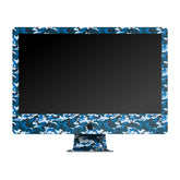 Blue Camo Apple iMac Skin