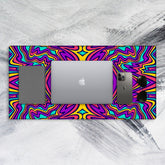 Psychedellic 4 Tech Mat - Big Mouse Pad For Gaming