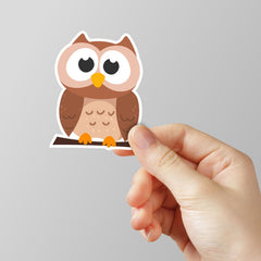 Owl 1 Laptop Sticker