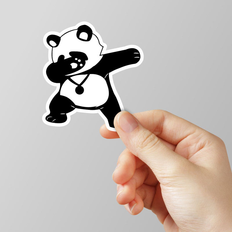 Panda 3 Laptop Sticker