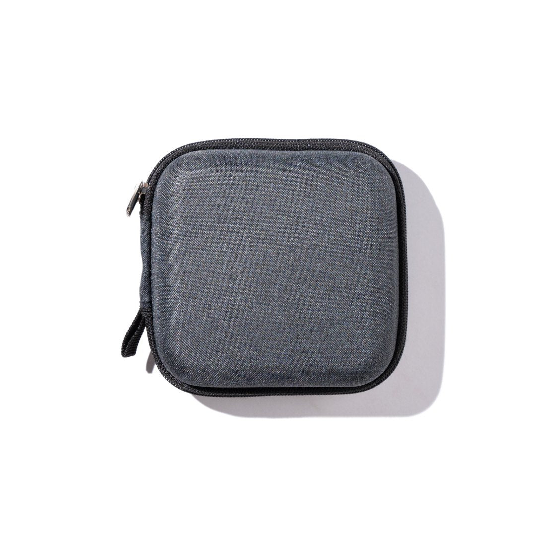 Denim Multi Purpose Tech Organizer for Charger/Earphone/Pen Drives/Cables - Box Shape