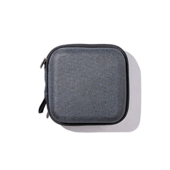 Denim Multi Purpose Tech Organizer for Charger/Earphone/Pen Drives/Cables - Box Shape