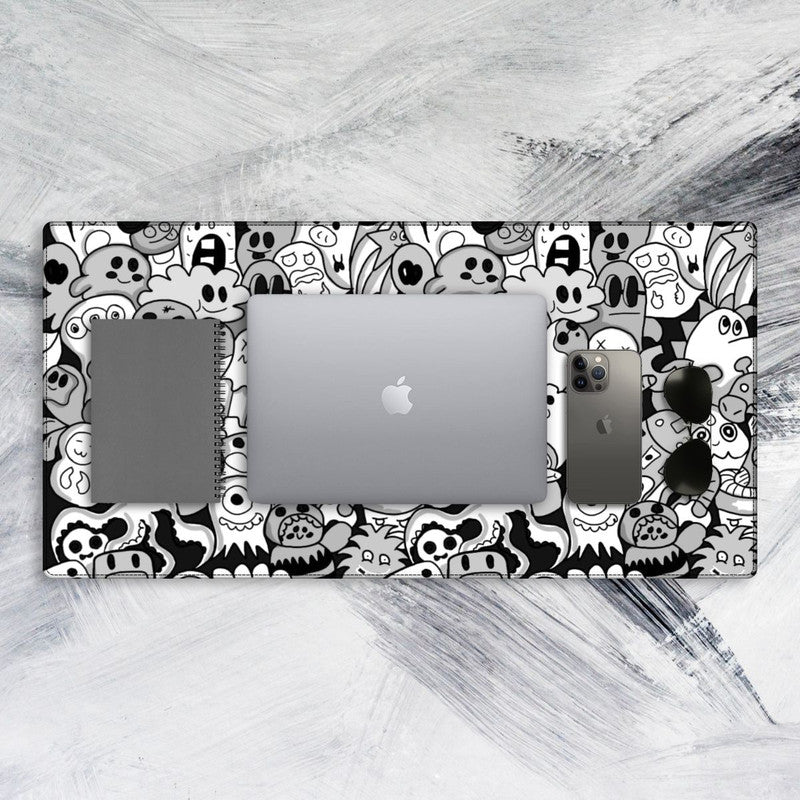 Robotic Ghost 1 Tech Mat - Extra Large Office Desk Mouse Pad