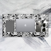 Robotic Ghost 1 Tech Mat - Extra Large Office Desk Mouse Pad