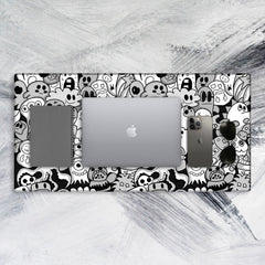 Robotic Ghost 1 Tech Mat - Extra Large Office Desk Mouse Pad