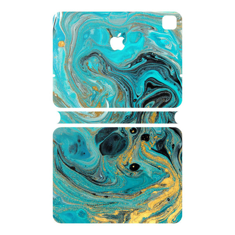 iPad Apple iPad Magic Keyboard Black and White Skin